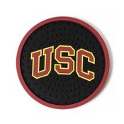 USC Trojans Arch Black Coaster